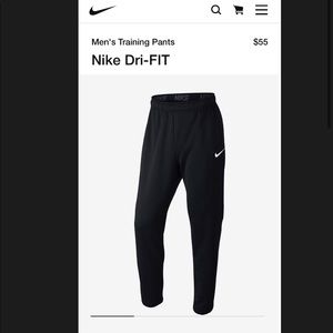 Nike Dri Fit Training Pants